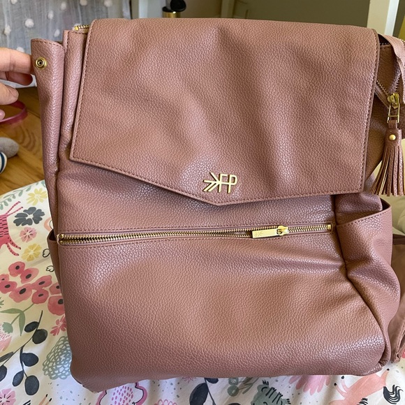 Freshly Picked diaper bag in Heather color. - Picture 6 of 6